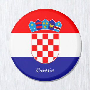 Imã Bandeira croata e viagem da Croácia, férias/espo