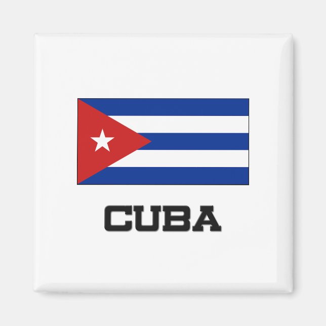 Imã Bandeira Cuba (Frente)