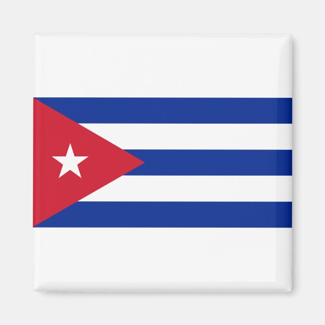Imã Bandeira Cuba (Frente)