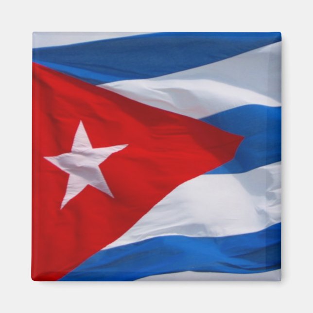 Imã bandeira cuba (Frente)