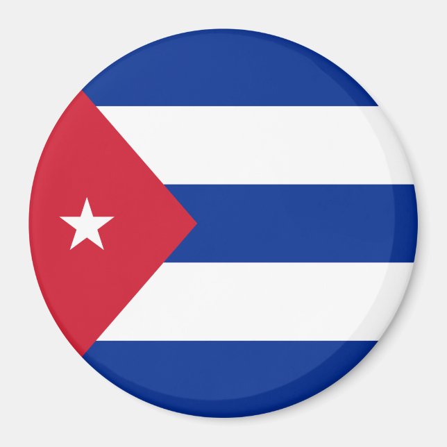 Imã Bandeira Cuba (Frente)