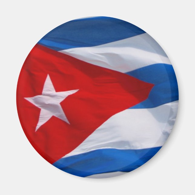 Imã bandeira cubana (Frente)