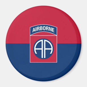Imã Bandeira da 82ª Divisão Aerotransportada Veterano