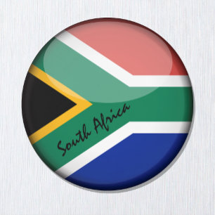 Imã Bandeira da África do Sul & África - fãs de via