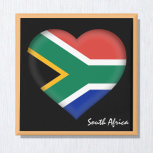 Imã Bandeira da África do Sul & Heart Pretória feria