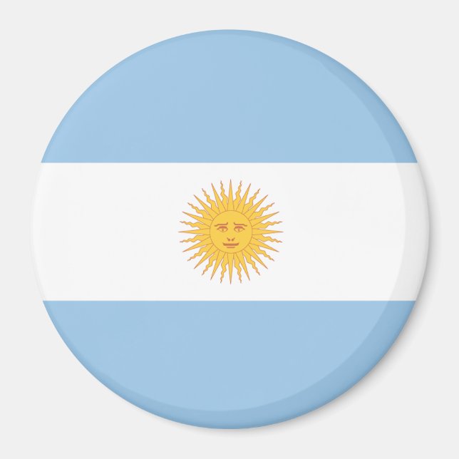 Imã Bandeira da Argentina (Frente)