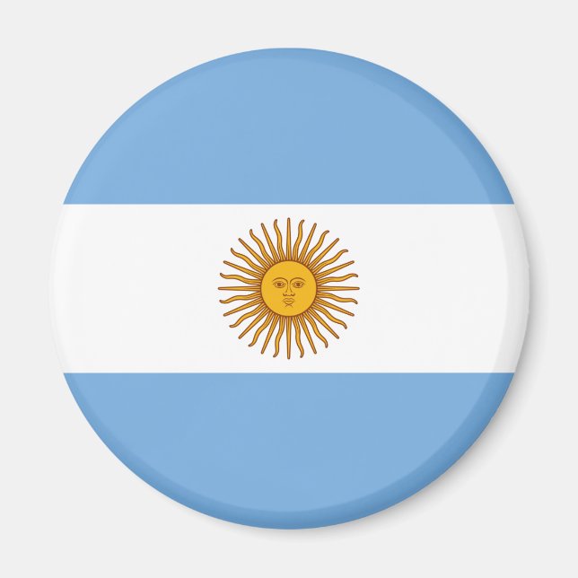Imã Bandeira da Argentina (Frente)