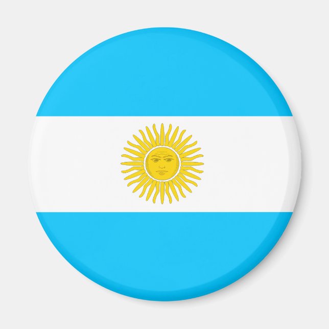 Imã Bandeira da Argentina (Frente)