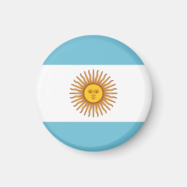 Imã Bandeira da Argentina (Frente)