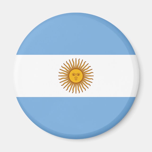 Imã Bandeira da Argentina (Frente)