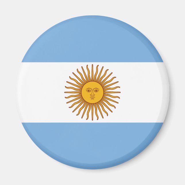 Imã Bandeira da Argentina (Frente)