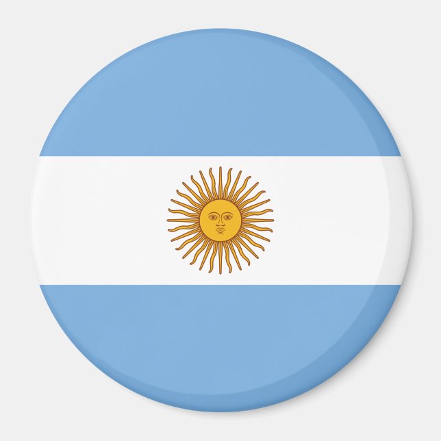 Imã Bandeira da Argentina (Frente)