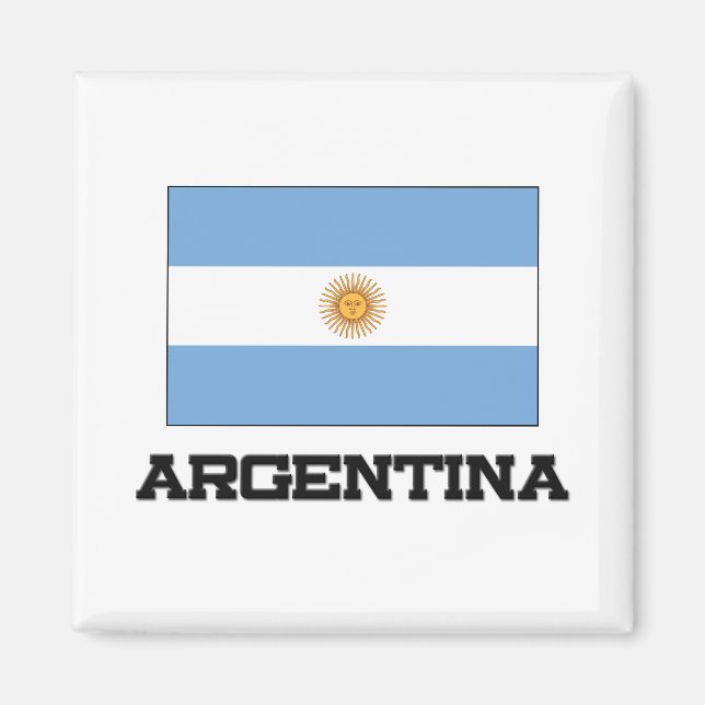 Imã Bandeira da Argentina (Frente)