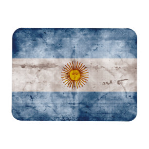 Ímã Bandeira da Argentina meteorizada