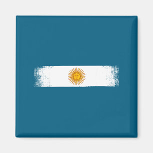 Imã Bandeira da Argentina Orgulho Nacional Gráfico Srt
