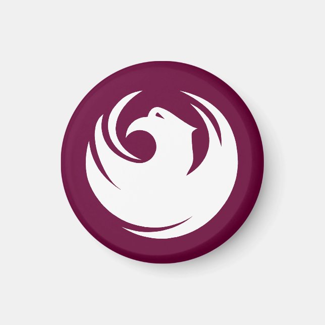 Imã Bandeira da Arizona da cidade de Phoenix (Frente)