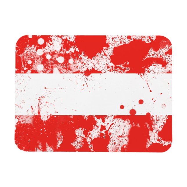 Ímã Bandeira da Áustria (Horizontal)