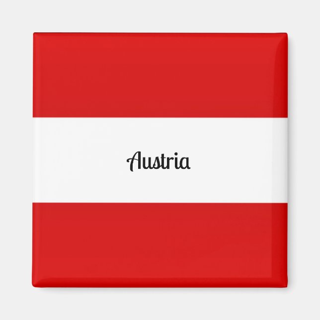 Imã Bandeira da Áustria (Frente)