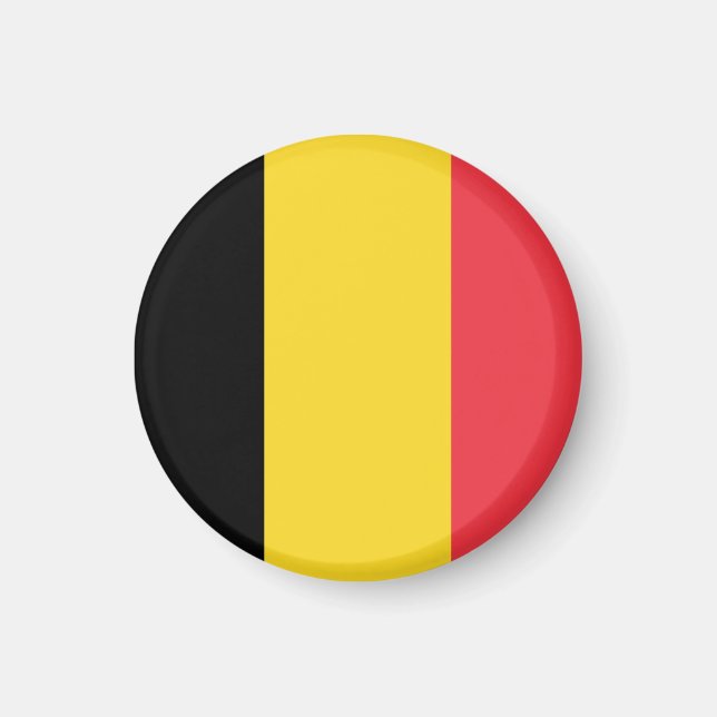 Imã Bandeira da Bélgica (Frente)