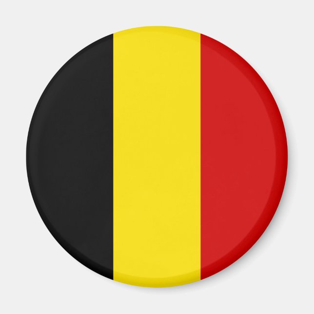 Imã Bandeira da Bélgica (Frente)