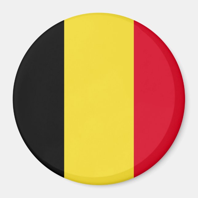Imã Bandeira da Bélgica (Frente)