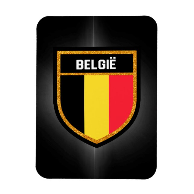 Ímã Bandeira da Bélgica (Vertical)