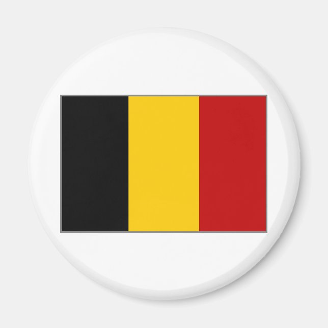 Imã Bandeira da Bélgica (Frente)