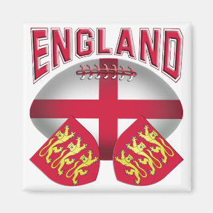 Imã Bandeira da bola de rugby de Inglaterra