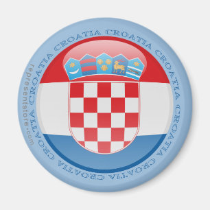 Imã Bandeira da bolha de Croatia