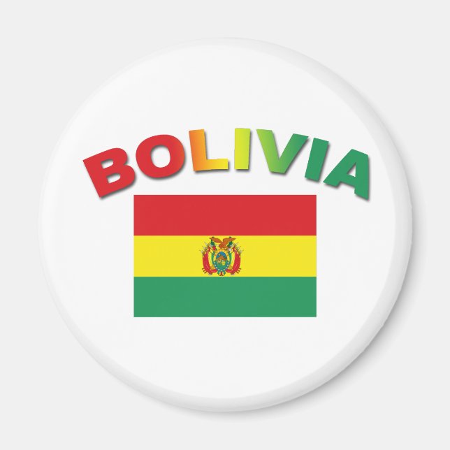 Imã Bandeira da Bolívia (Frente)