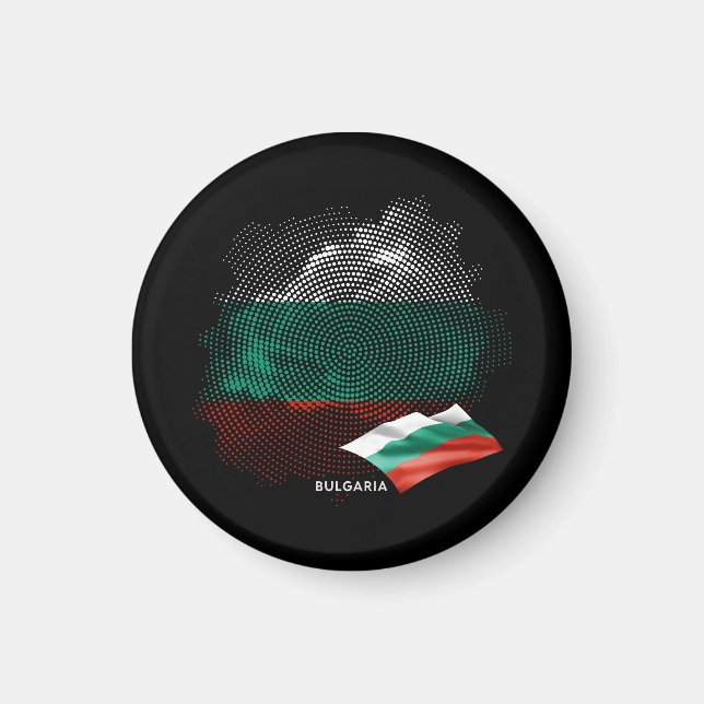 Imã bandeira da Bulgária (Frente)