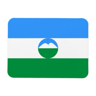 Ímã Bandeira da Cabárdia-Balcária