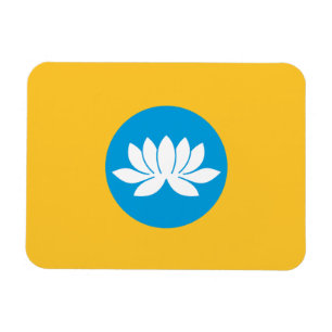 Ímã Bandeira da Calmúquia