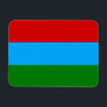 Ímã Bandeira da Carélia<br><div class="desc">Bandeira Patriótica da República da Carélia.</div>