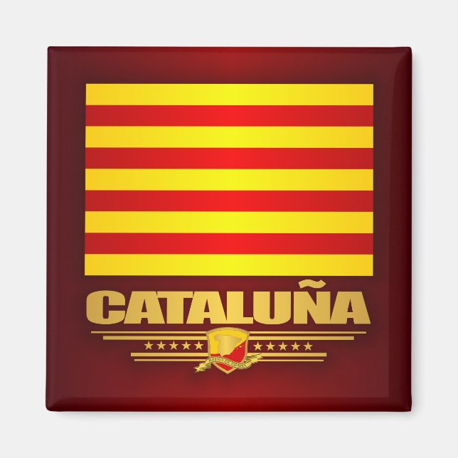 Imã Bandeira da Cataluna (Catalunha) (Frente)