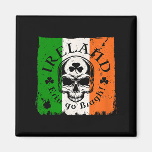 Imã Bandeira da Caveira Erin Go Bragh Irlanda