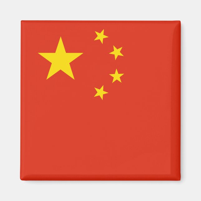 Imã Bandeira da China (Frente)