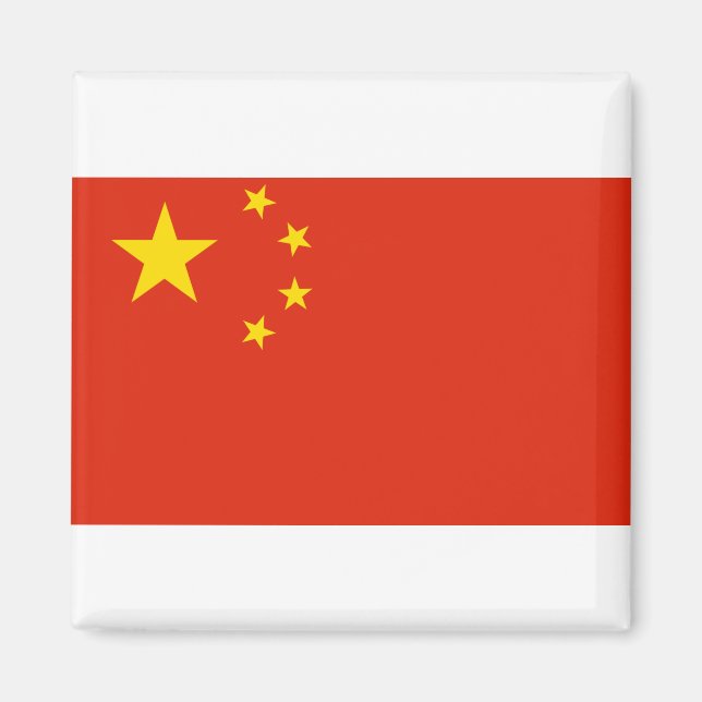 Imã Bandeira da China (Frente)