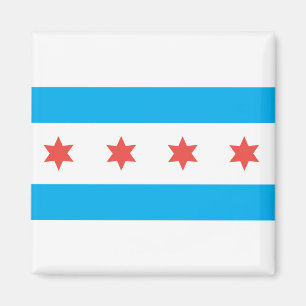 Imã Bandeira da cidade de Chicago