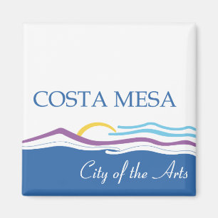Imã Bandeira da cidade de Costa Mesa
