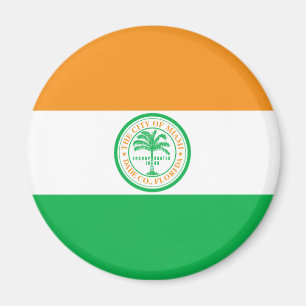 Imã Bandeira da cidade de Miami (Flórida)