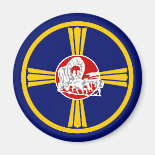 Imã Bandeira da Cidade de Omaha (Nebraska)