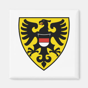 Imã bandeira da cidade de Reutlingen alemanha símbolo
