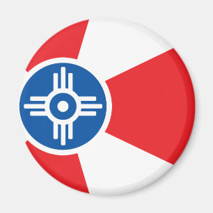 Imã Bandeira da cidade de Wichita