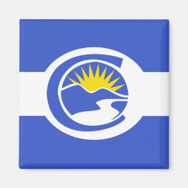 Imã Bandeira da Cidade do Centenário (Colorado)