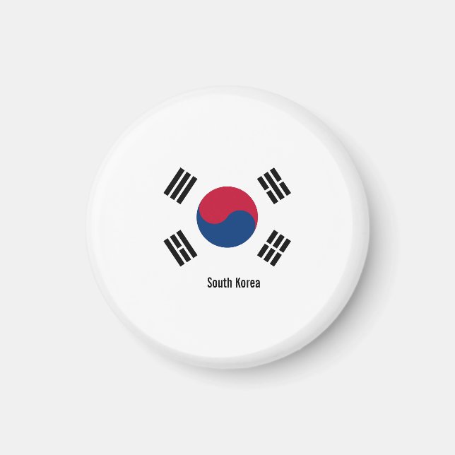 Imã Bandeira da Coreia do Sul (Frente)