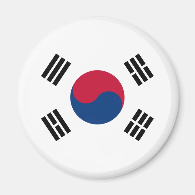Imã Bandeira da Coreia do Sul (Frente)