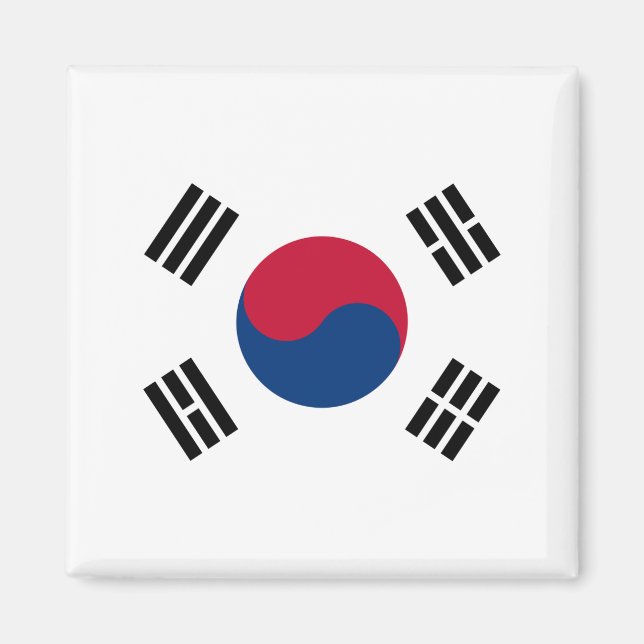 Imã Bandeira da Coreia do Sul (Frente)