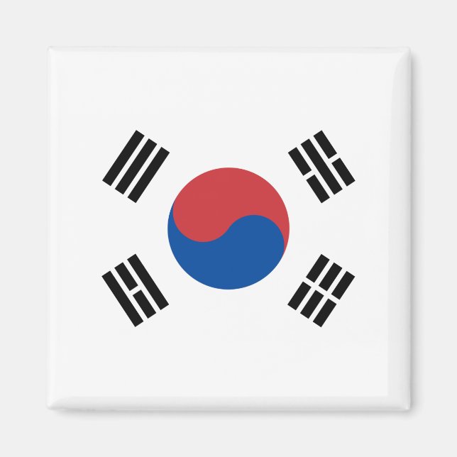 Imã Bandeira da Coreia do Sul (Frente)