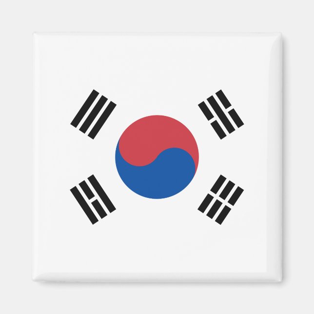 Imã Bandeira da Coreia do Sul (ROK) (Frente)